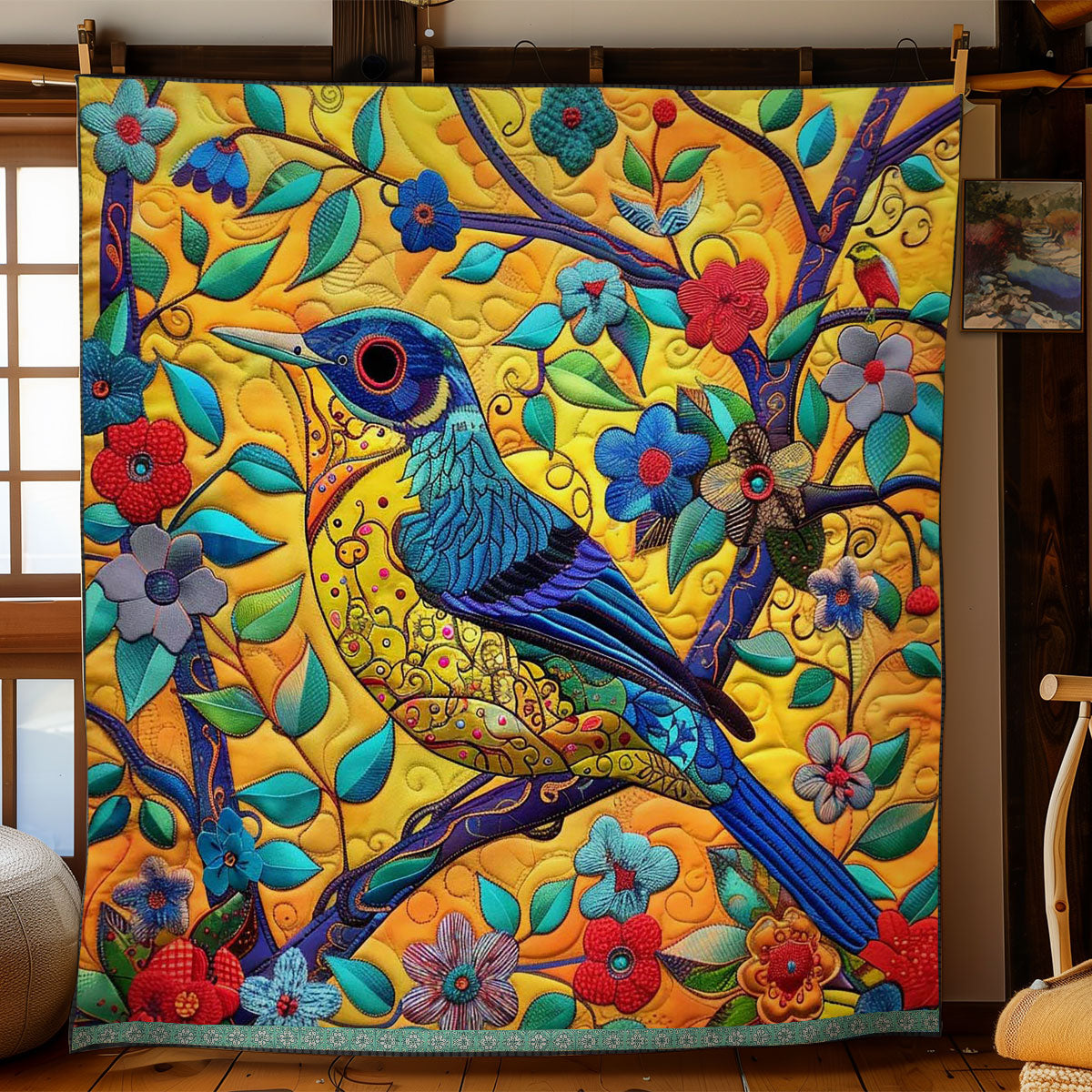 Bluebird Fantasy WN0509044CL Quilt