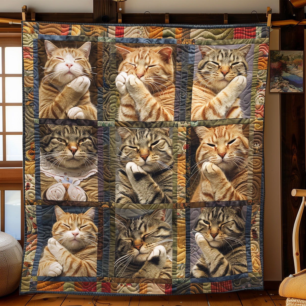 Bold Cats WN2208037CL Quilt