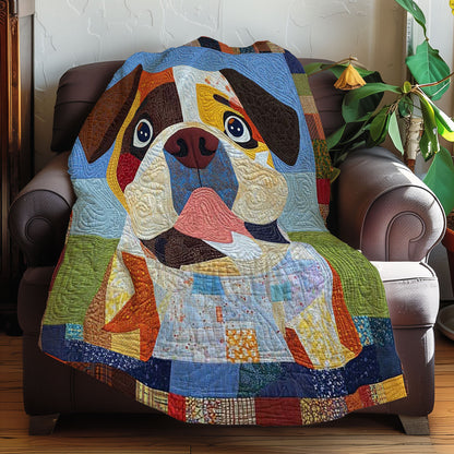 Bulldog Cute WN0608009CL Quilt