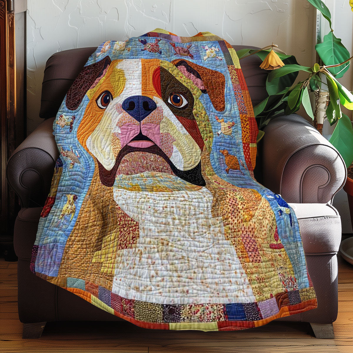 Bulldog Haven WN0608010CL Quilt