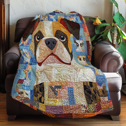 Bulldog Snuggly WN0608011CL Quilt