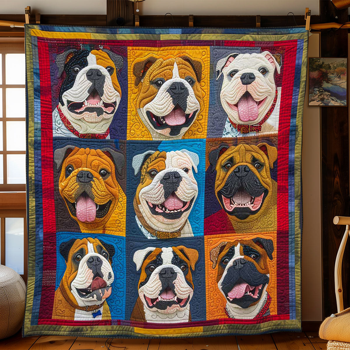 Bulldogs' Haven WN1408035CL Quilt