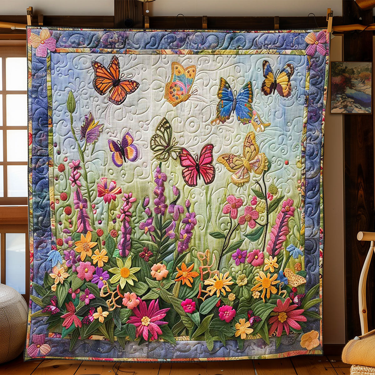 Butterfly Fantasy WN2108092CL Quilt