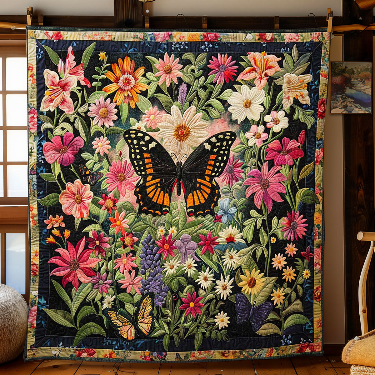 Butterfly Haven WN2108085CL Quilt