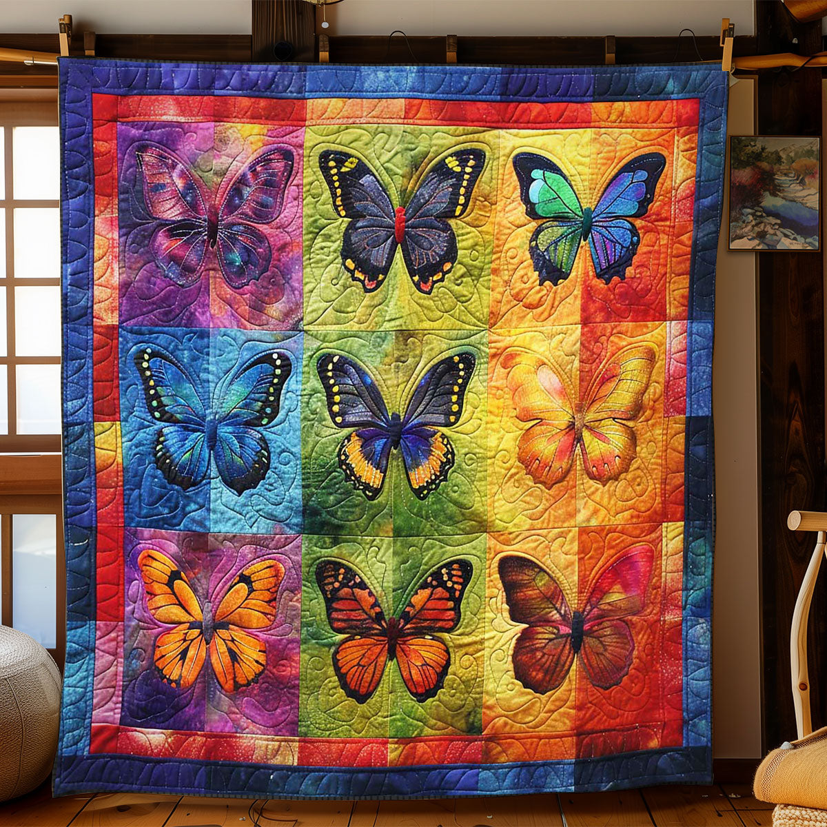 Butterfly Wings WN2608006CL Quilt