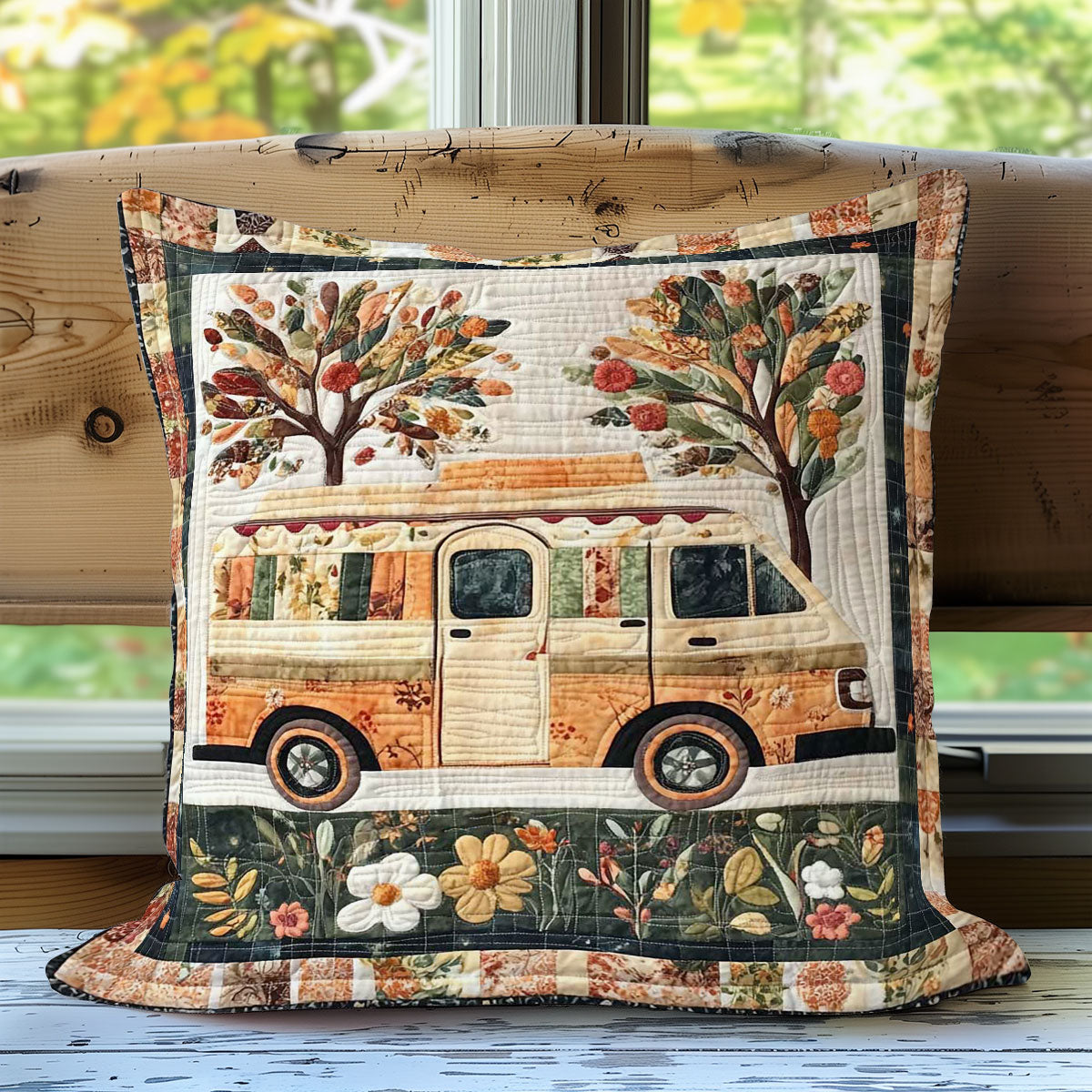 Campervan WN0208056CL Quilt Pillow Case