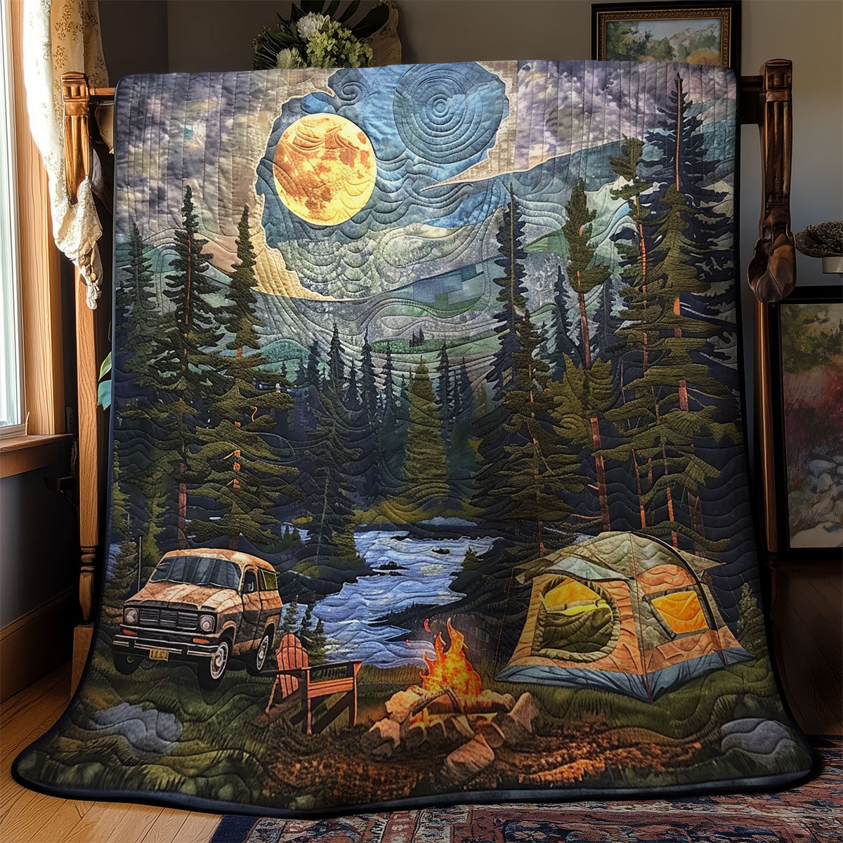 Camping Riverside WM2008021CL Quilt