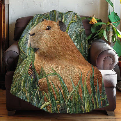 Capybara Grassland WN0708055CL Quilt