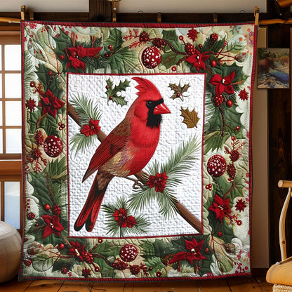 Cardinal Christmas Cheer WN1008069CL Quilt