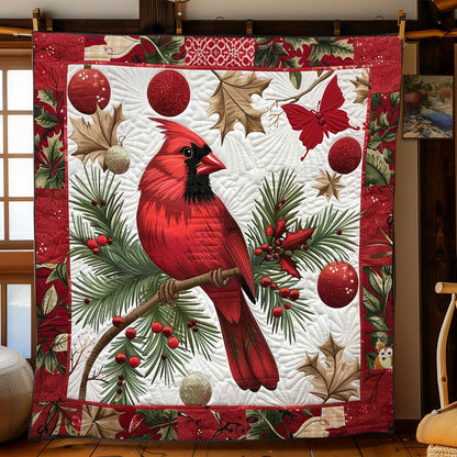 Cardinal Christmas Spirit WN1008079CL Quilt