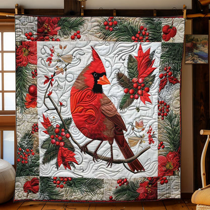 Cardinal Yuletide WN1008073CL Quilt