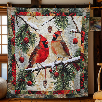 Cardinal's Frosted Love WN2608100CL Quilt