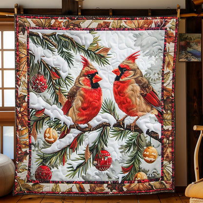 Cardinal's Winter Serenity WN2608066CL Quilt