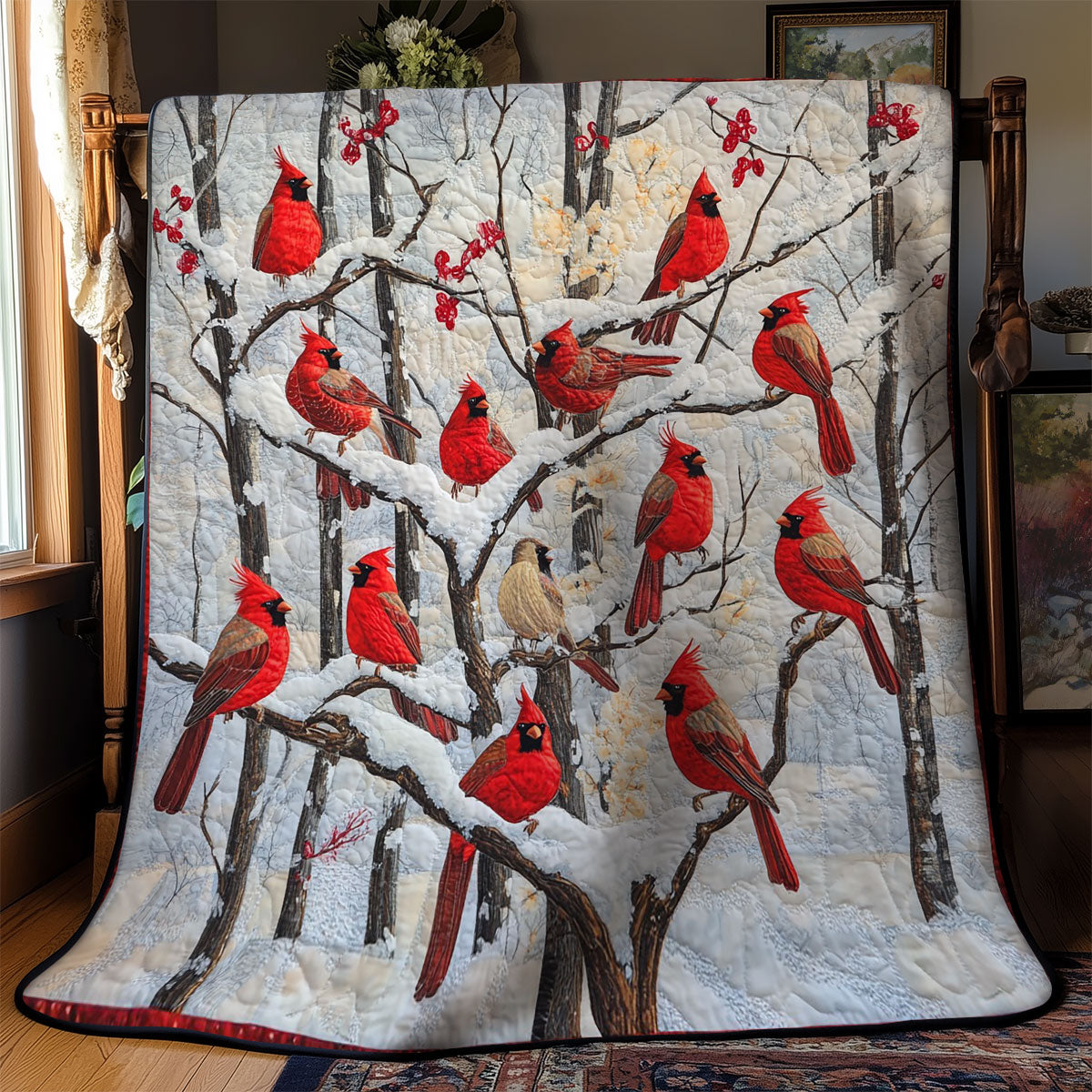 Cardinals WM1608006CL Quilt