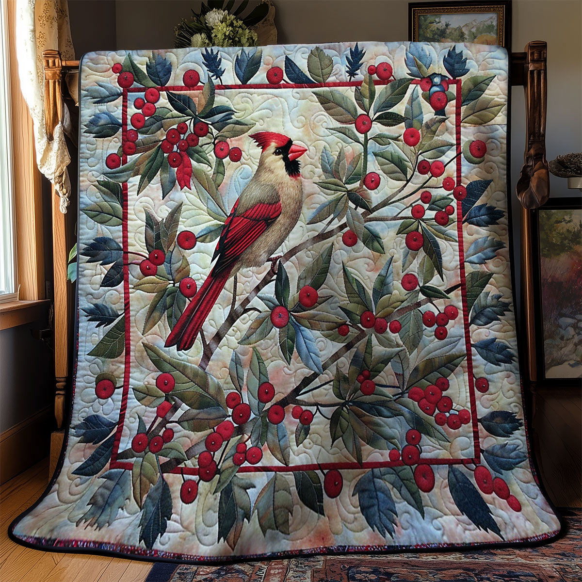 Cardinals WM2108026CL Quilt