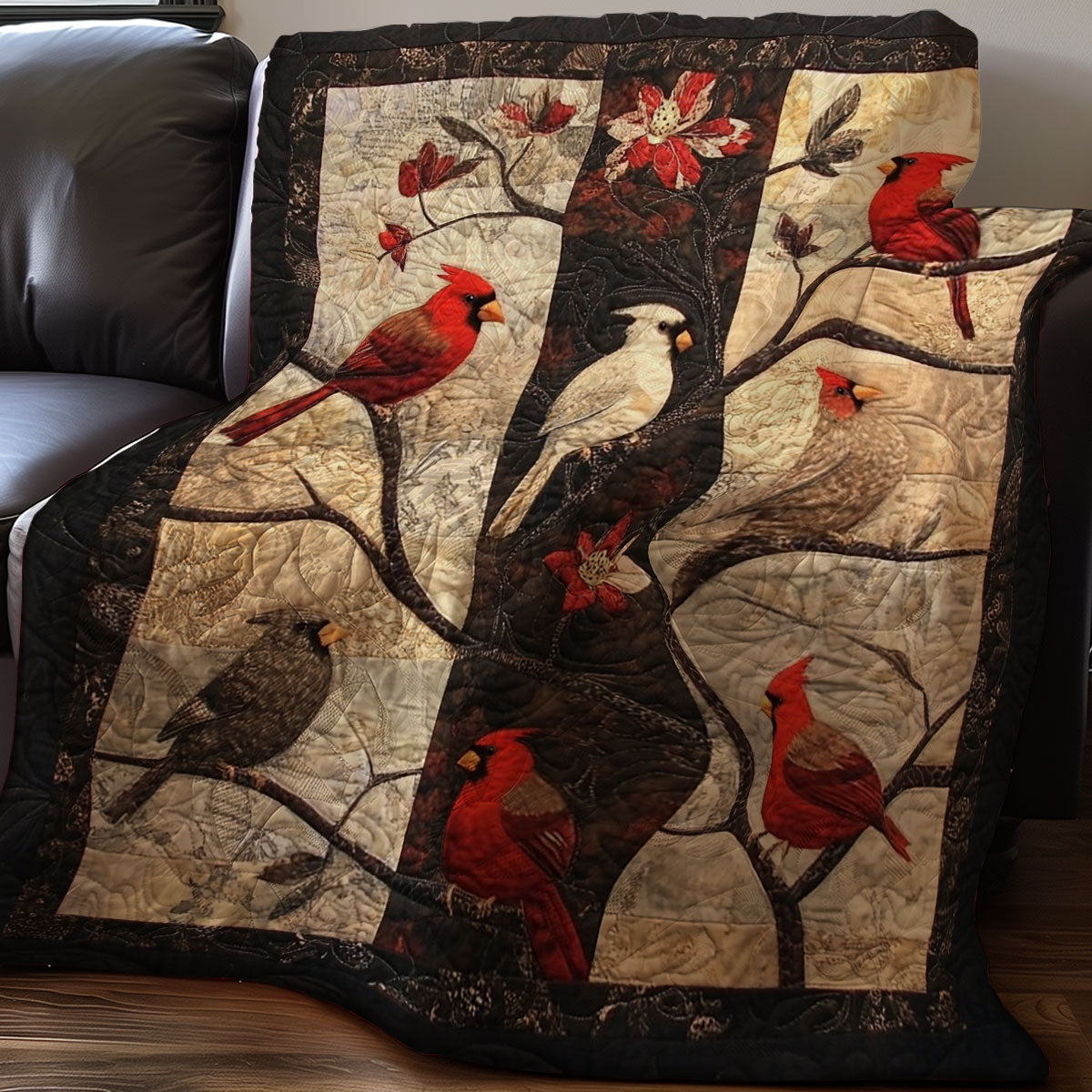 Cardinals WM3107001CL Quilt