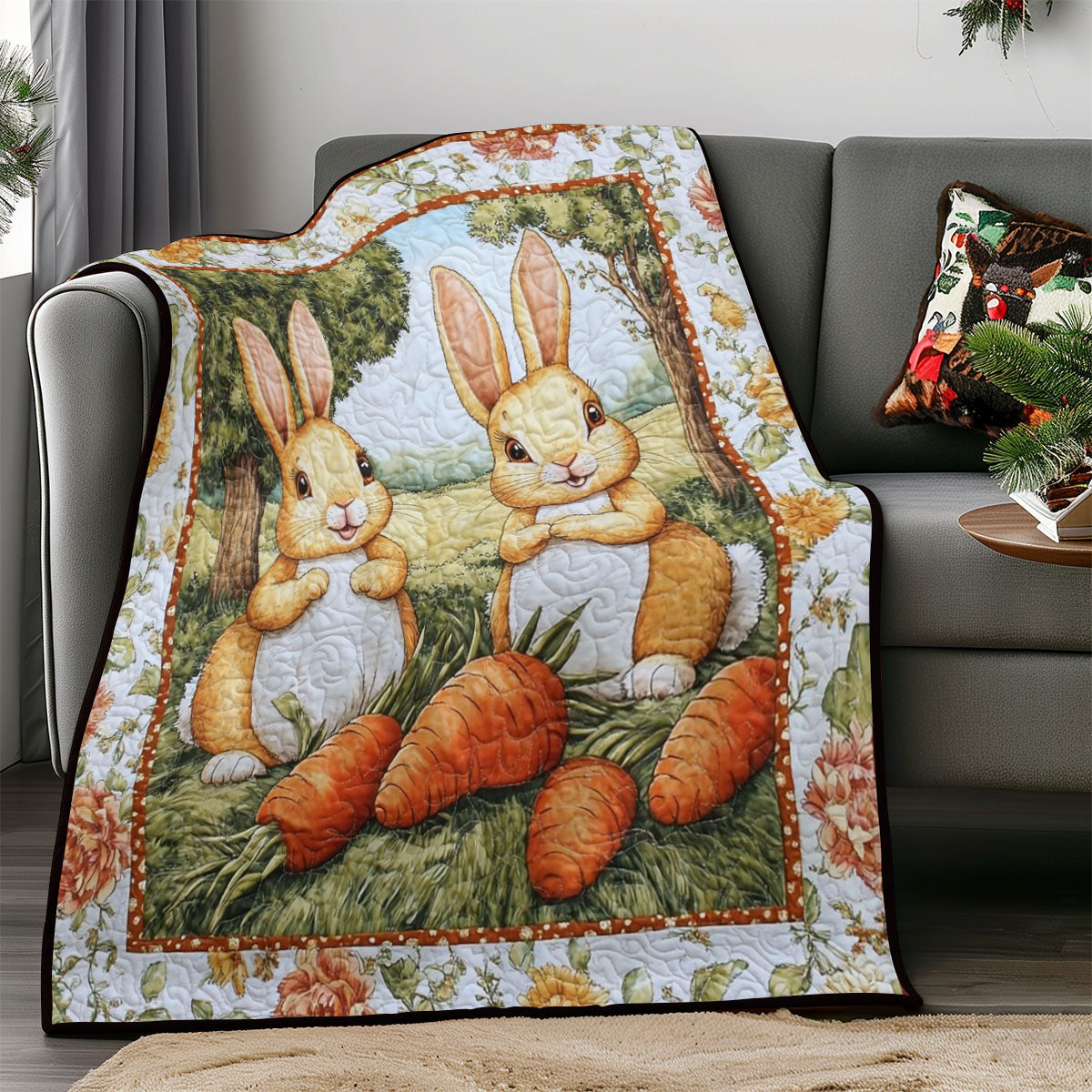 Carrots Family WM0208005CL Quilt