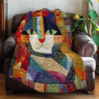 Cat Funny WN0708022CL Quilt