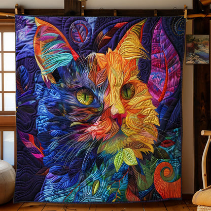 Cat In Wonderland WN2808050CL Quilt