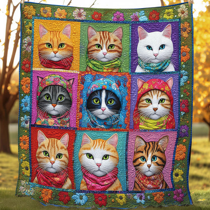 Lovely Cat SR0708006CL Quilt