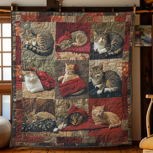 Cat Sleeping SR2208026CL Quilt