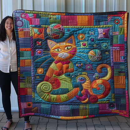 Cat Yarn Fun WN0908038CL Quilt
