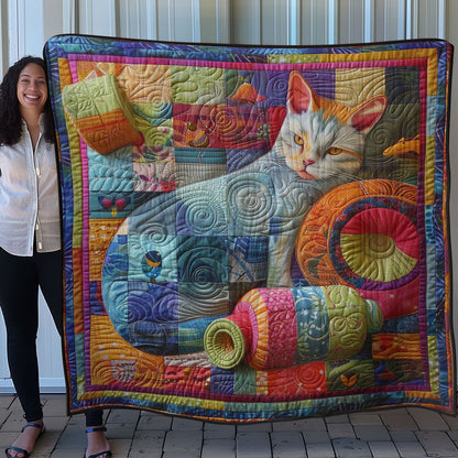 Cat’s Cozy Yarn WN0908035CL Quilt