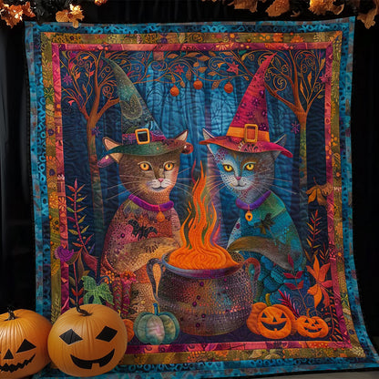 Cat's Enchanted Brew WN1408040CL Quilt