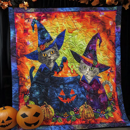 Cat's Spooky Brew WN1408043CL Quilt