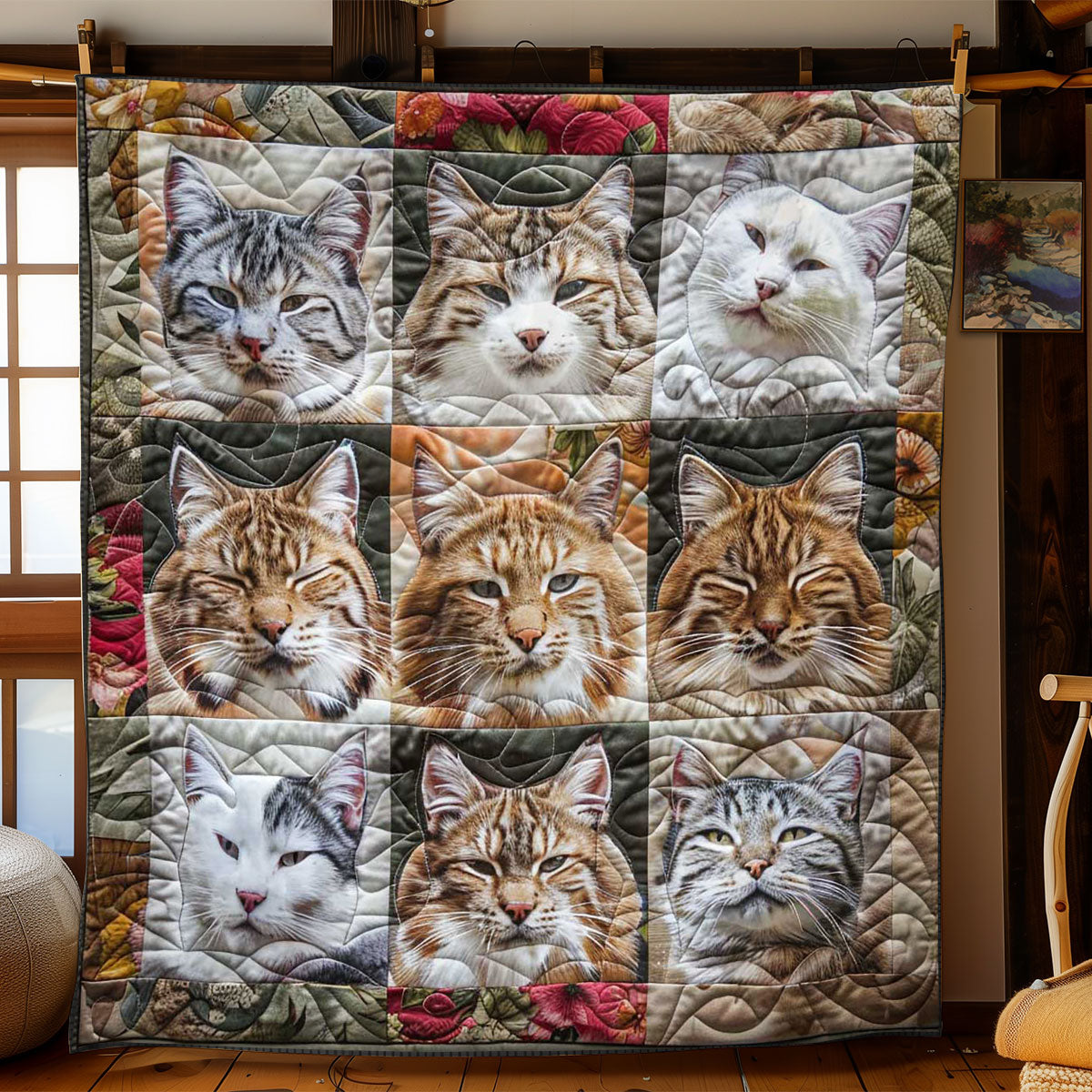 Cats Nap Haven WN2108130CL Quilt