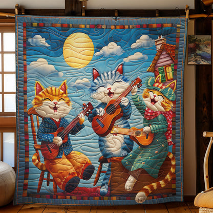 Cats With Music SR2008014CL Quilt