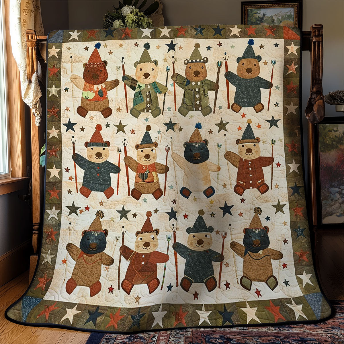 Charming Bear WM0909035CL Quilt