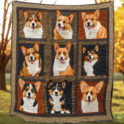 Charming Corgi SR0908023CL Quilt