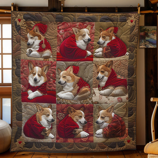 Charming Corgi SR2208034CL Quilt