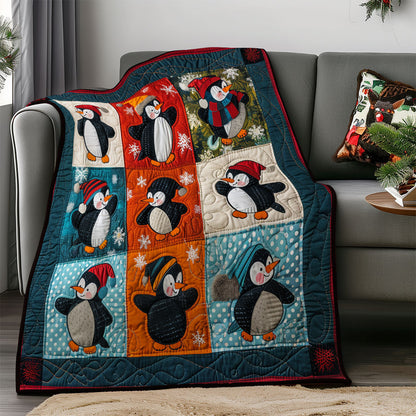 Charming Penguins SR1908032CL Quilt