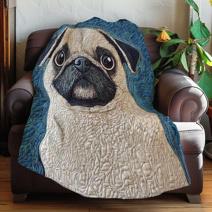 Charming Pug WN0508018CL Quilt