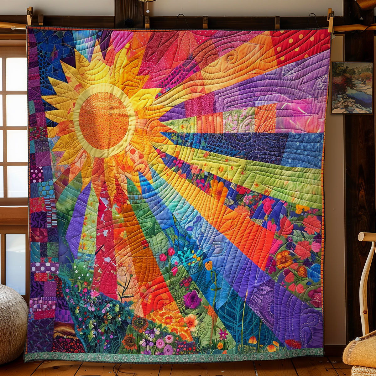 Cheerful Sunshine WN0909002CL Quilt