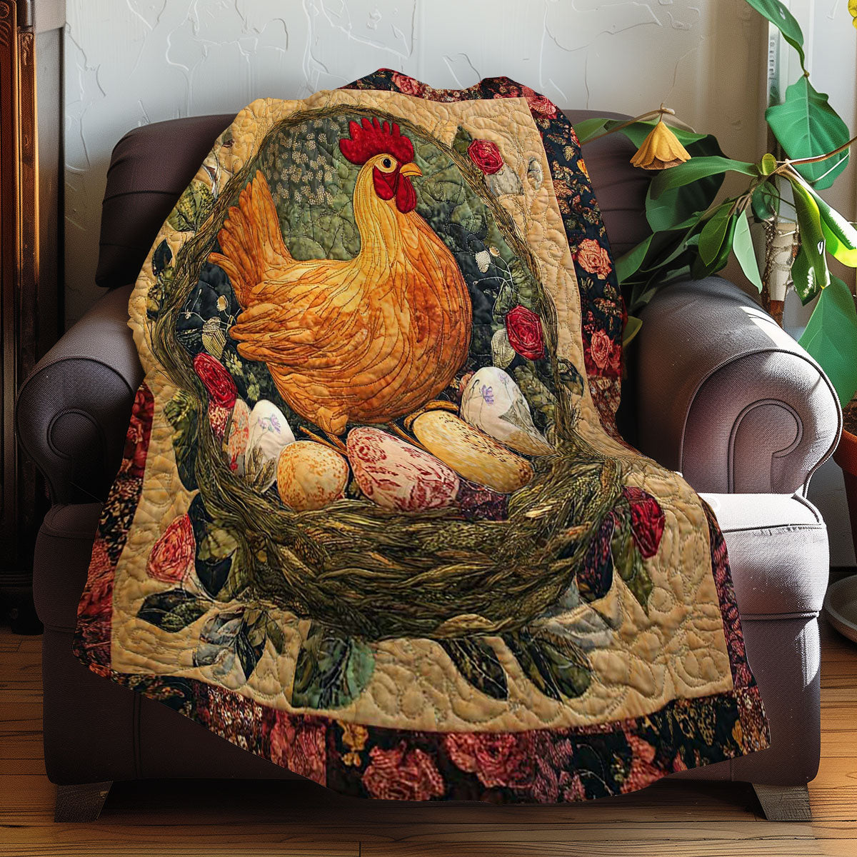 Chick & Egg Haven WN0208012CL Quilt