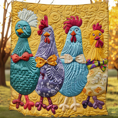 Chicken Collection SR1508038CL Quilt