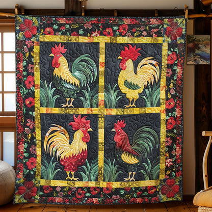 Chicken Flower SR2208015CL Quilt