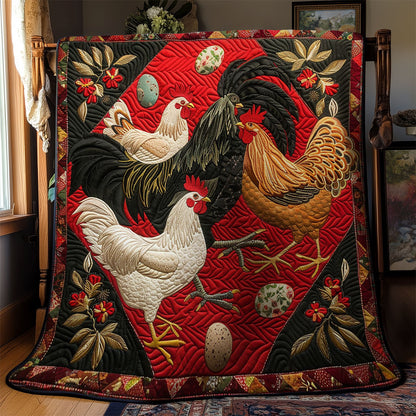 Chickens WM0509012CL Quilt