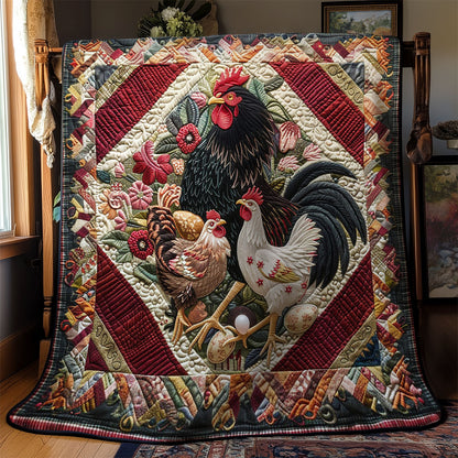 Chickens WM0909038CL Quilt