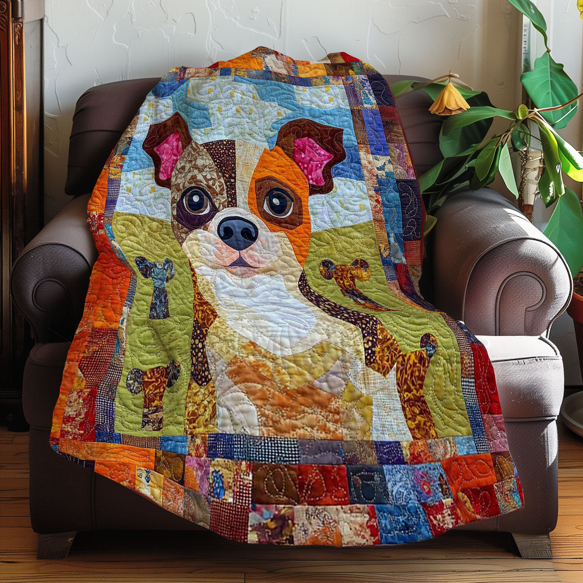 Chihuahua Cozy WN0608014CL Quilt