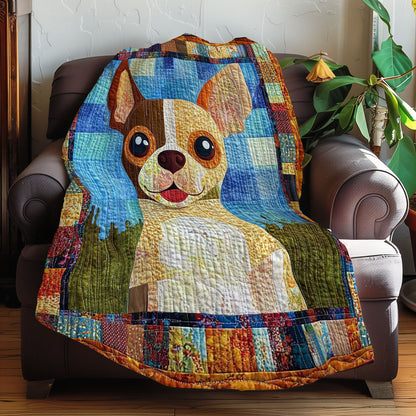 Chihuahua Funny WN0608015CL Quilt