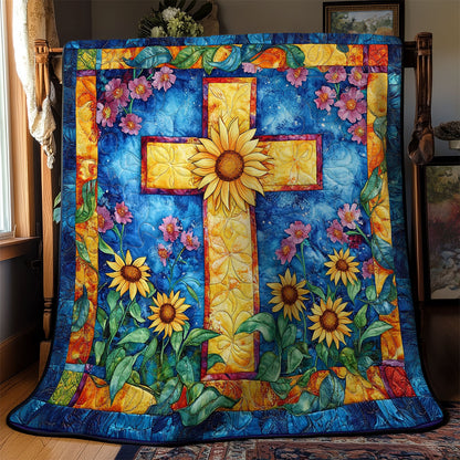 Christian Cross WM2108023CL Quilt