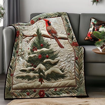 Christmas Cardinal SR1908046CL Quilt