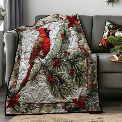 Christmas Cardinal SR1908050CL Quilt