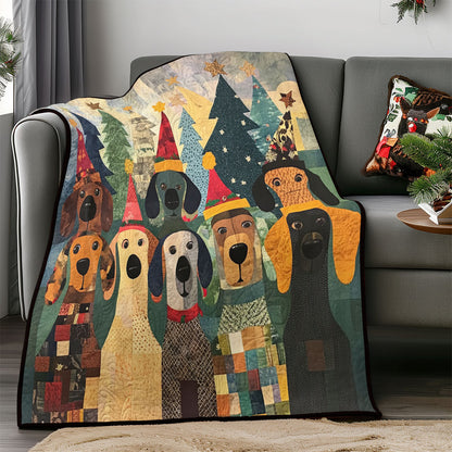 Christmas Dogs WM0508002CL Quilt