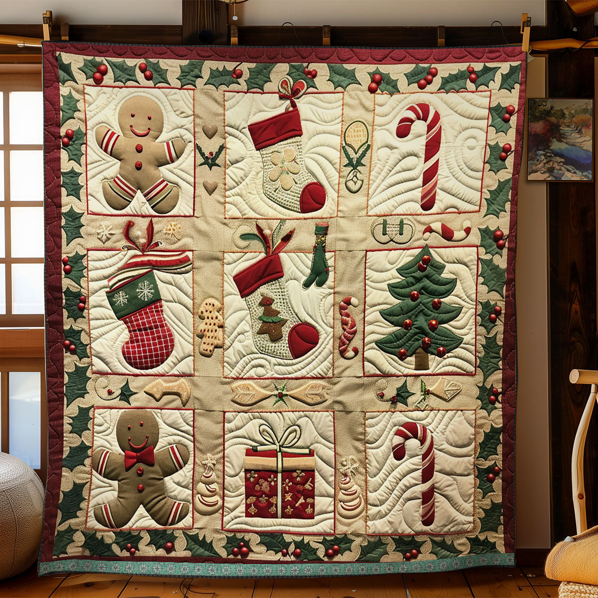 Christmas Gift WN1709015CL Quilt