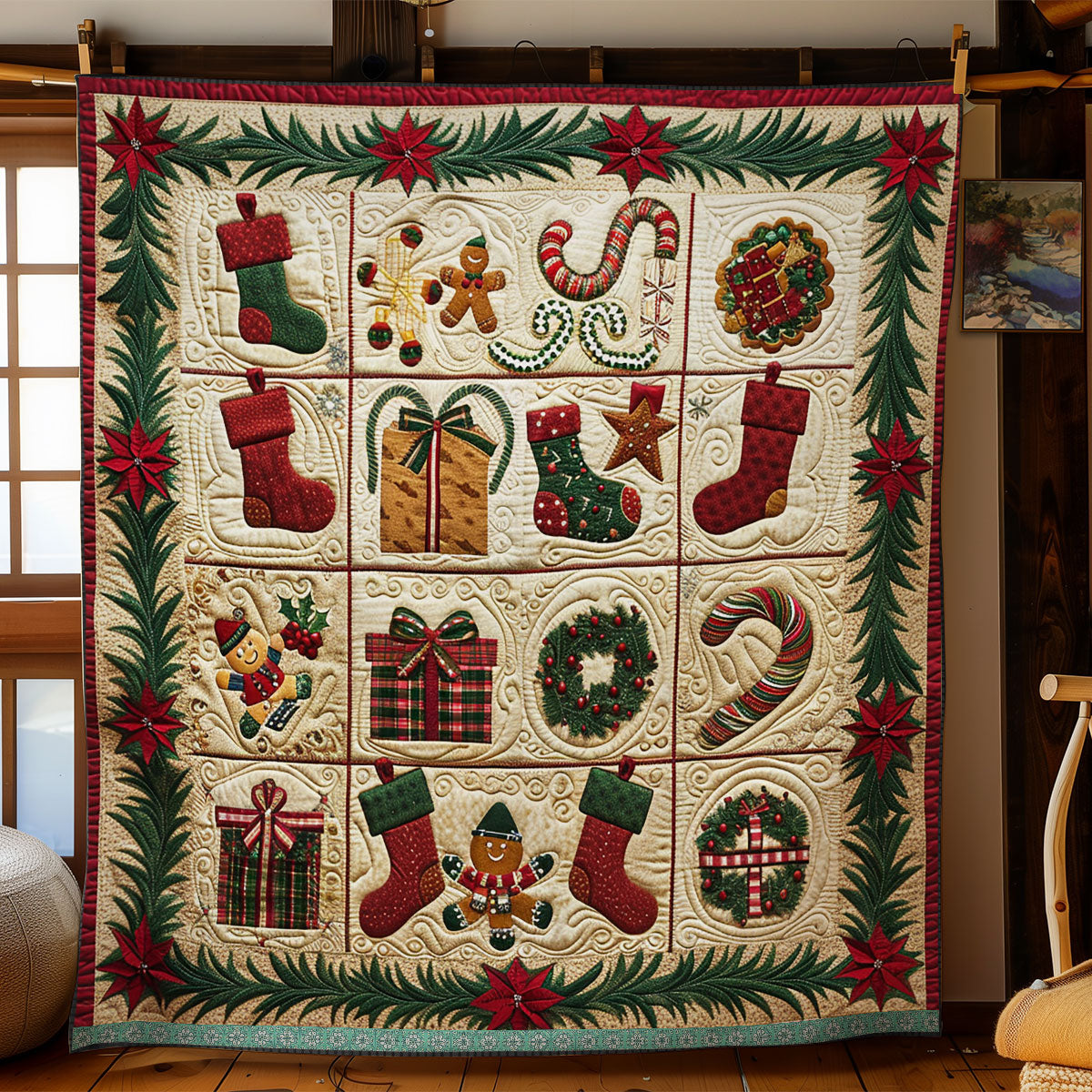 Christmas Gift WN1709016CL Quilt